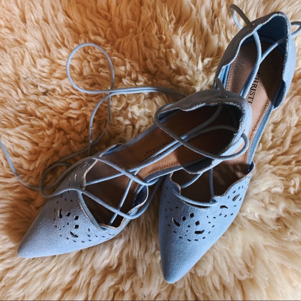 Christian Siriano for Payless Baby Blue Heels